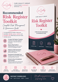Care Provider Risk Register Toolkit & Governance Guide